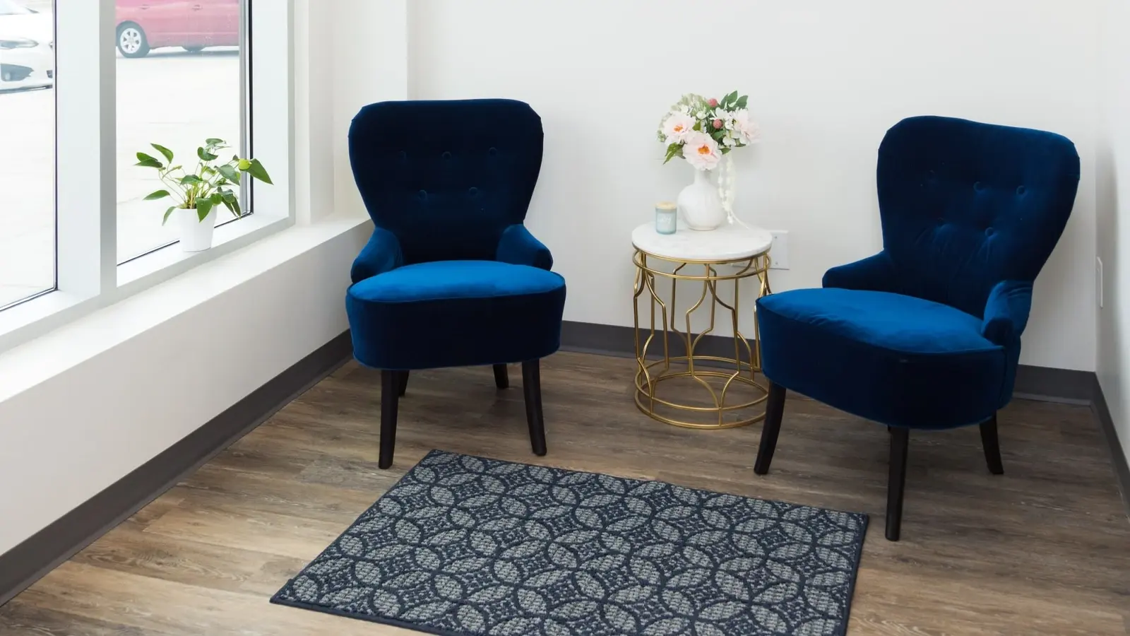 Consultation seating at Barrie Plastic Surgery